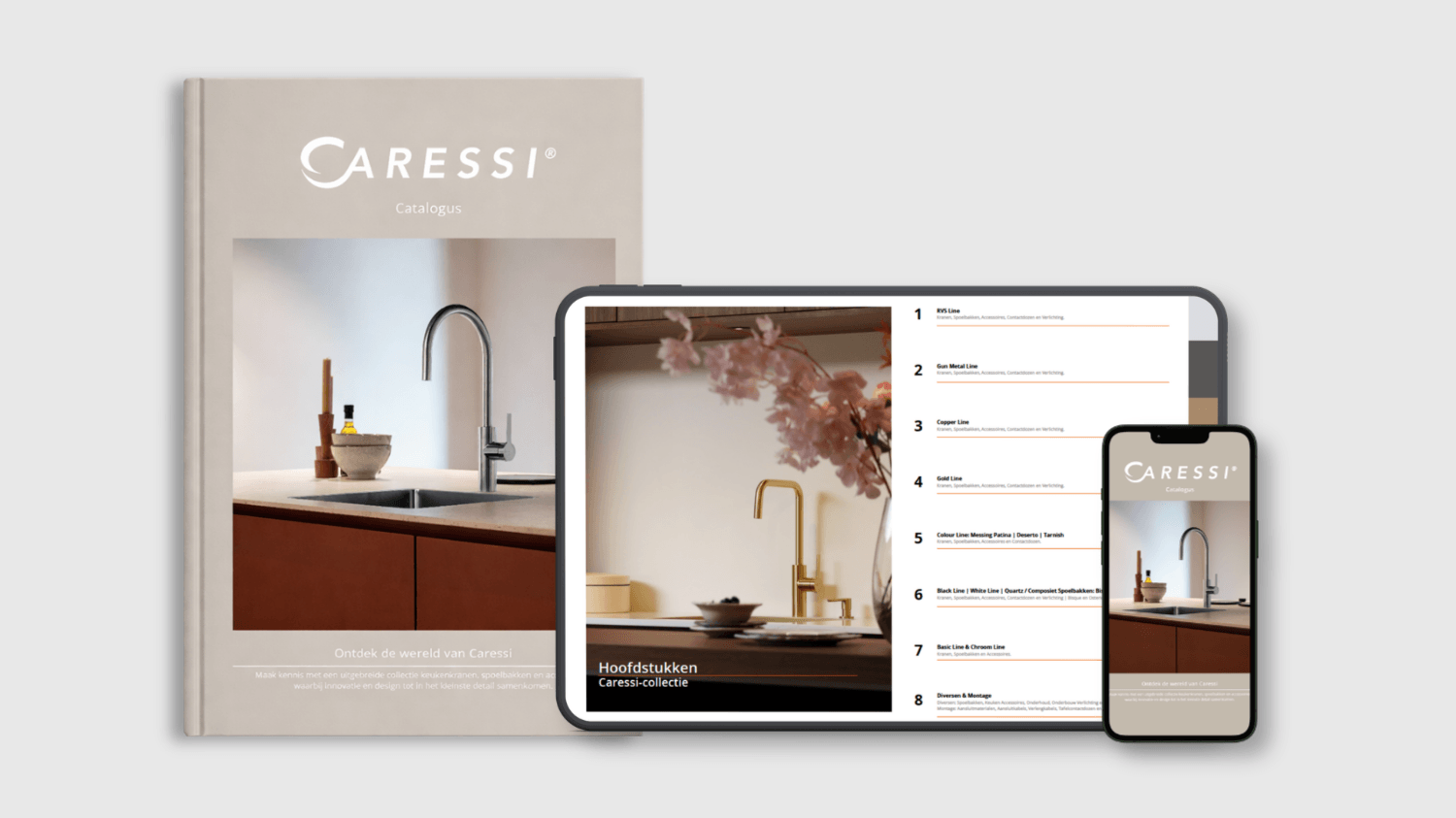 Item 4: Den Händlerkatalog von Caressi kostenlos bestellen